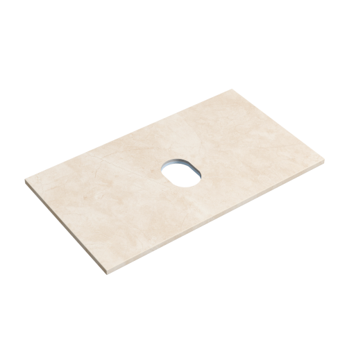 Столешница Sancos TT80A2 80х46 накладная цвет бежевый